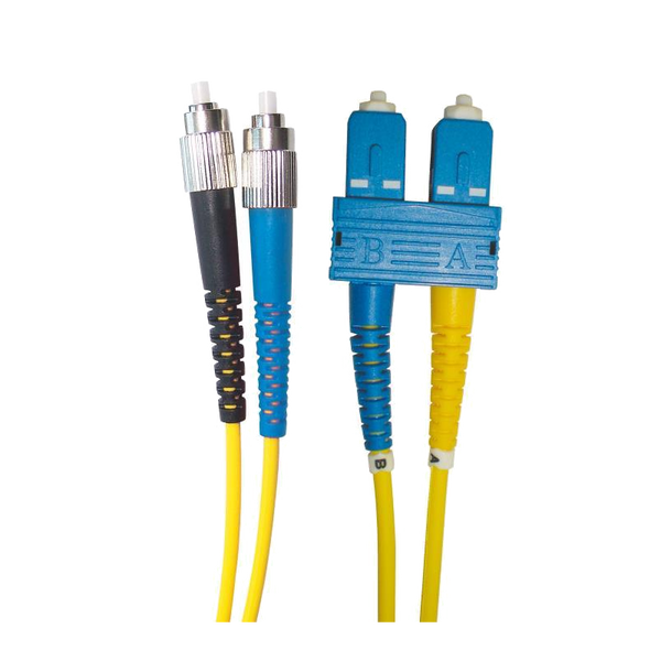 OS2 FO Patch Lead FC-SC 09/125 Duplex LS0H Yellow 3 M [200-536]