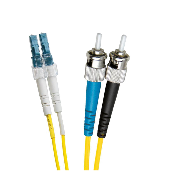 OS2 FO Patch Lead LC-ST 09/125 Duplex LS0H Yellow 3 M [200-698]