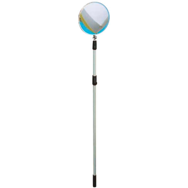 Convex Inspection Mirror with Painted Iron Handle [335-040440]