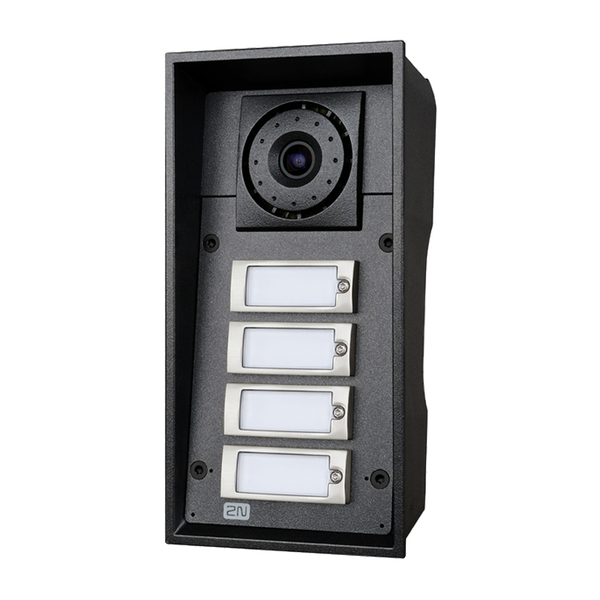 4 Buttons 2N® Helios IP Force™ Video-Audio Station [9151104CW]