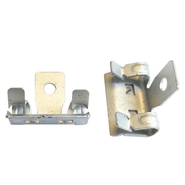 LHD Cable Accessory - Bracket "U", 60mm (2.4") (Zintec) w/ Sleeve - Qty 25 [ACA-CE03-025]