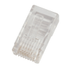 Male RJ45 8/8 Cat5e Flexible Connector [CCTELRJ455EUF]