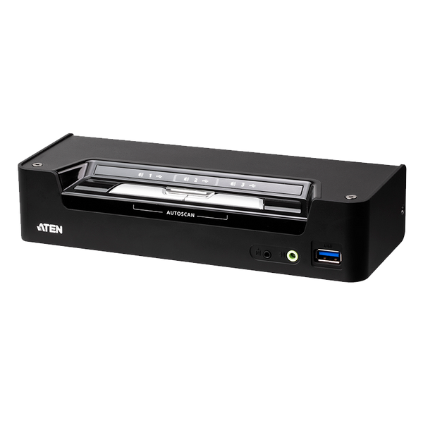 3-Port USB-C DisplayPort Hybrid KVMP™ ATEN™ Switch [CS1953-AT]