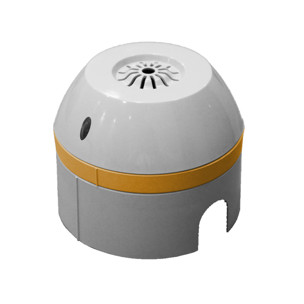 DURPARK™ RS485 CO Detector 0-300ppm (Amber Ring) without Base [DKDSCORS]