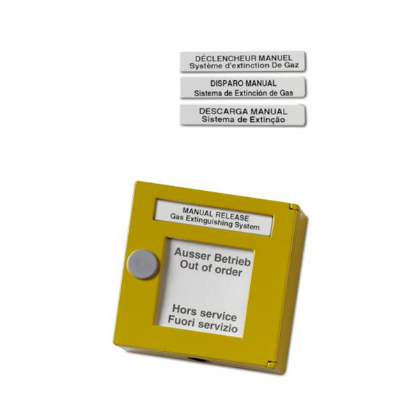 KILSEN® Yellow Push Button for Gas Activation [DM861-4]
