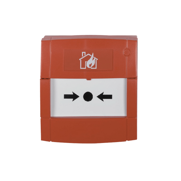 UTC™ Aritech™ Conventional MCP, Flush Mount, Red, 560O & Free Contact [DMN700R]