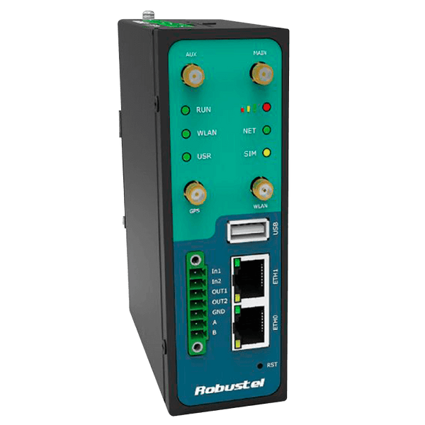 ROBUSTEL® R3000-4L Industrial LTE Router with GPS [GM-R3000-4L-G]