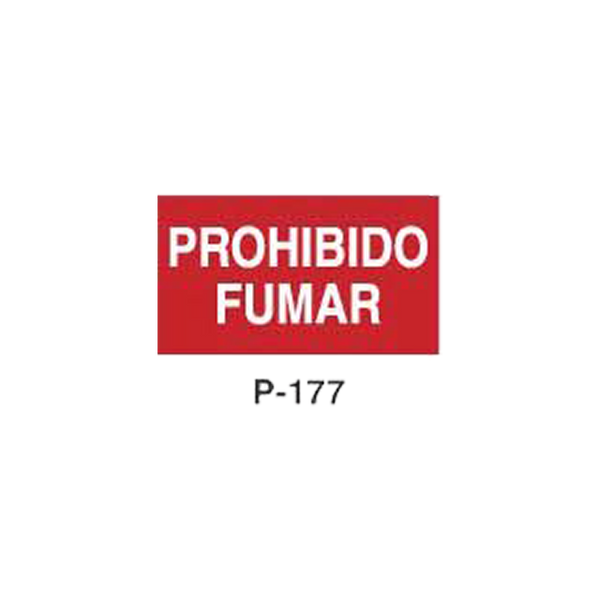 Prohibition and Fire Signboard Type 3 (Plastic Sheet - Class A) [P-177-A]