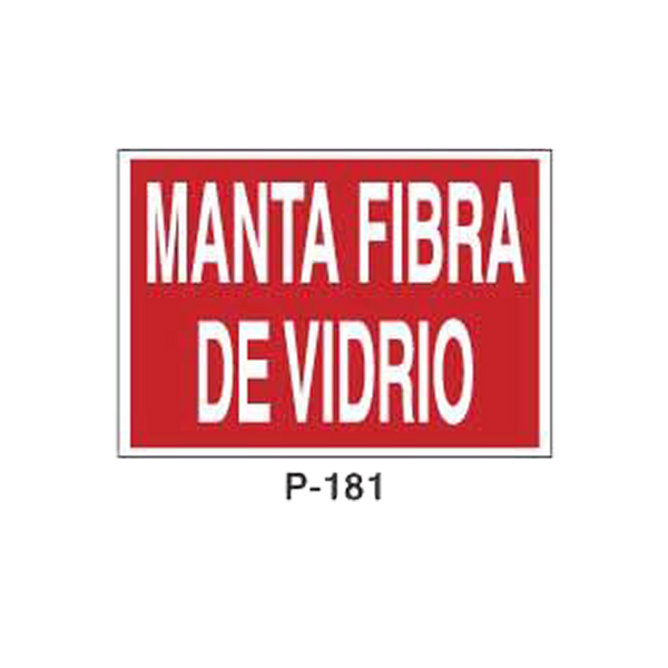 Prohibition and Fire Signboard Type 3 (Plastic Sheet - Class A) [P-181-A]