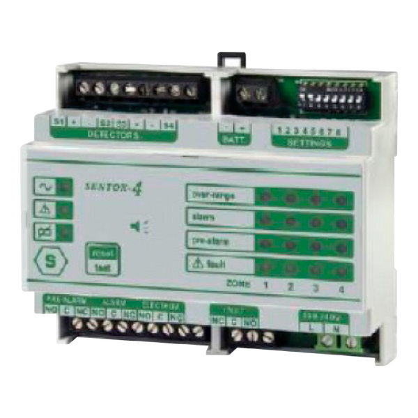 4-Zone MULTISCAN® Panel - DIN Rail [STSX4]